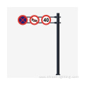 Reflective Sign Road Traffic Signal Light Pole